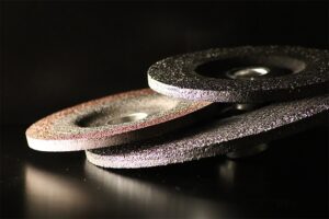 Grinding-Discs Closeup of grinding discs