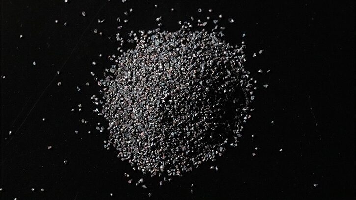 Steel grit metallic abrasive