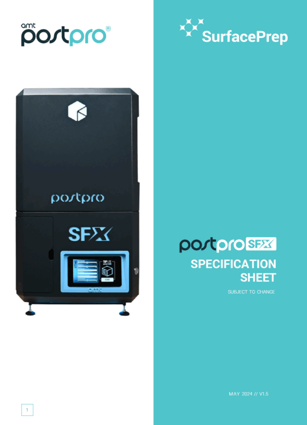 AMT PostPro SFX specification sheet