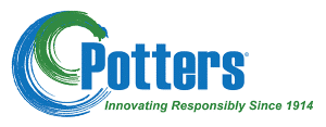 Potters Glass Bead Logo
