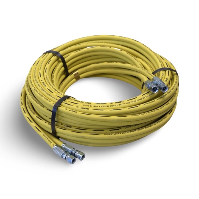 Twinline Hose, Coupled, 3/16", 50 Ft., Clemco Industries