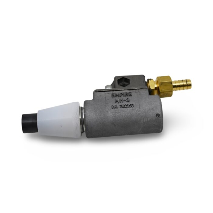 Gun Assembly, MH-3, 3/8" Boron, w/ Nylon Adapter, Wide-Spray, Empire Abrasive Equipment Company