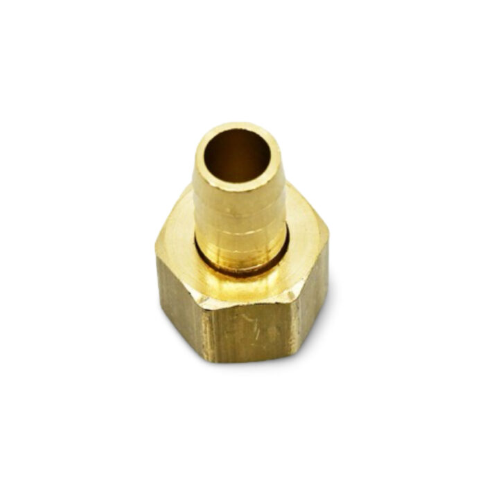 Brass Hose Barb, 1/2" Hose x 1/2" Female, Empire Abrasive Equipment Company