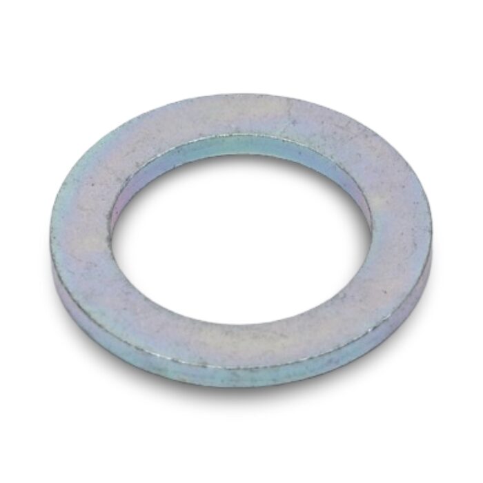 Flat Washer, 1" ID x 1-1/2" OD x 1/8" Thick, Steel, Zinc, Empire Abrasive Equipment Company