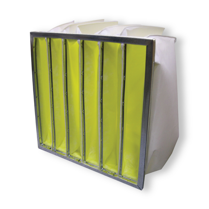 Bag Filter, 20" x 20" x 12", 6 Pocket, GFS