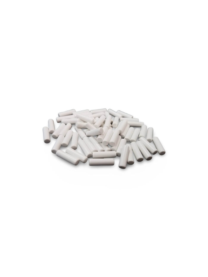 Straight Cut Cylinders Shaped Ceramic Tumbling Media, RockRidge, 50 lb bag