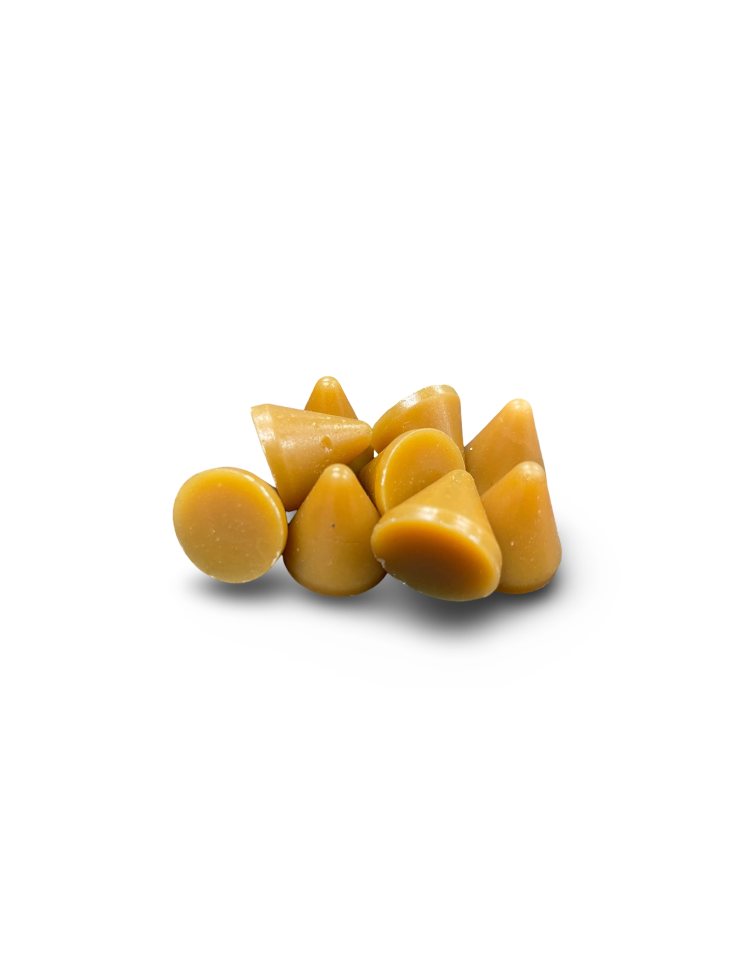 Cone Shape Plastic Tumbling Media, General Deburring, RockRidge, 50 lb bag