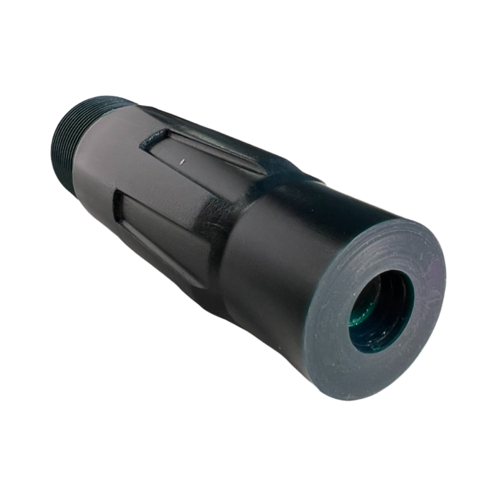 Replacement Tungsten Carbide Blast Nozzle, 5/16" Bore x 6", Poly Jacket, Poly Threads, Kennametal Industry Company