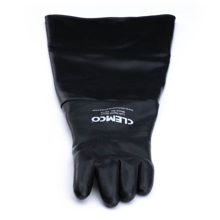 Glove, Left, Rubber, Clamp-Style, Clemco Industries