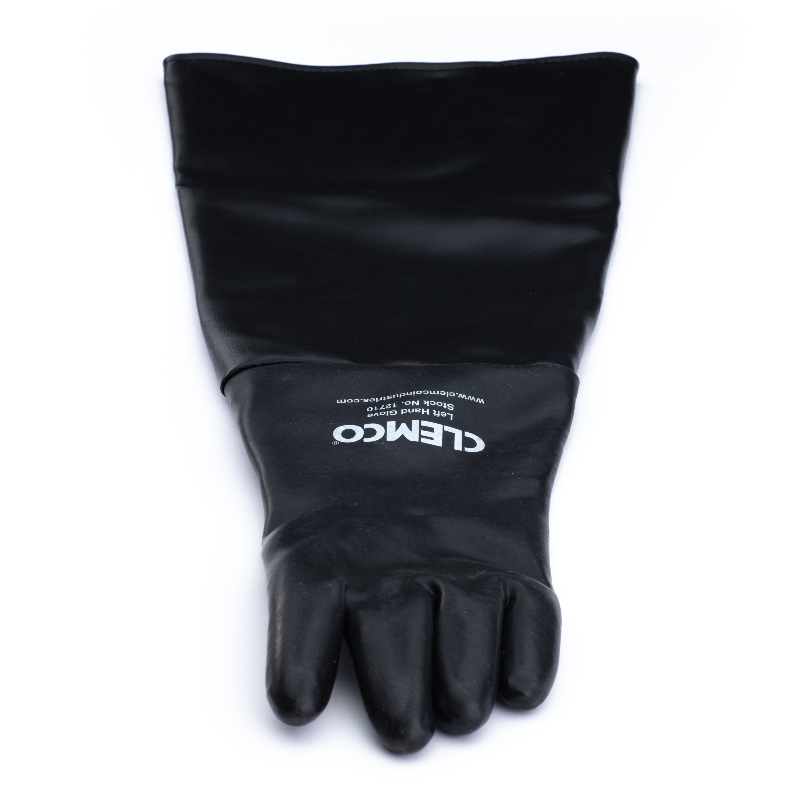 Glove, Left, Rubber, Clamp-Style, Clemco Industries