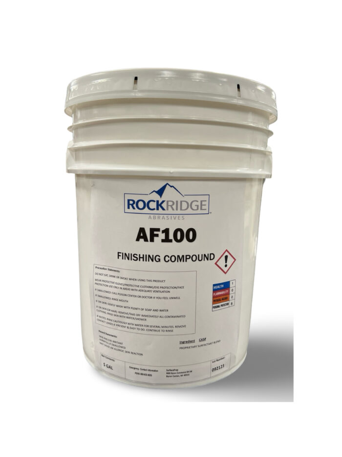 AF100 - Cleaning and Deburring Compound (5 Gallons)