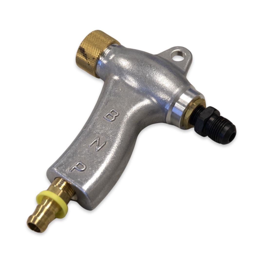 Suction Blast Gun, BNP #4, Includes 1/4" Bore Ceramic Nozzle & 1/8" Orifice, Clemco Industries - Image 2