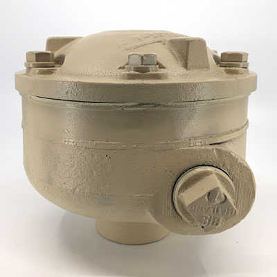 Exhaust Valve, MG-78 w/ Ceramic Restrictor, Empire Abrasive Equipment Company - Image 2