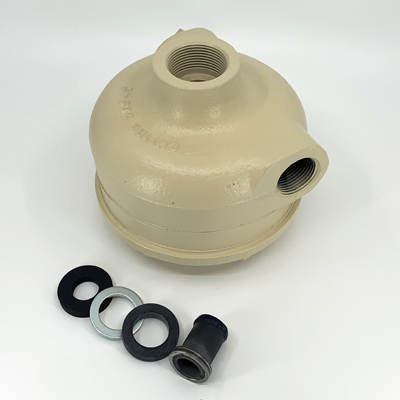 Exhaust Valve MG-78, w/ Boron Restrictor, Empire Abrasive Equipment Company - Image 2