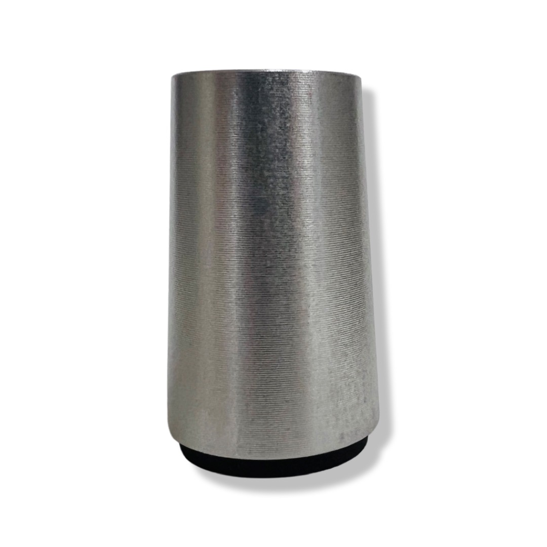 Replacement Tungsten Carbide Blast Nozzle with Aluminum Jacket, 1/4" Bore x 1-3/4", Kennametal Industry Company - Image 2